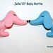 Jello'07 dachshund baby rattle