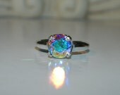 Mercury mist engagement, promise ring