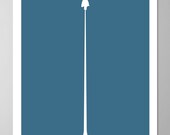 Man of Steel Minimalist Movie Poster - Based on Superman film from Zack Snyder - 11x17