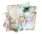 Scrapbook Mini Album Romantic Valentine Wedding Love