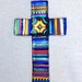 Handmade Dichroic Glass Cross
