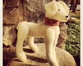 jointed dog // lab // vintage style //  hand stitched details