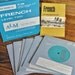 Vintage French Language Instruction Set of 8 Records and Manual, Complete Set