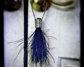 Madam Danielle's Dance Hall Boudoir Tassel - Wire-wrapped peacock feather tassel / woodland wedding / door decoration / curtain tie back