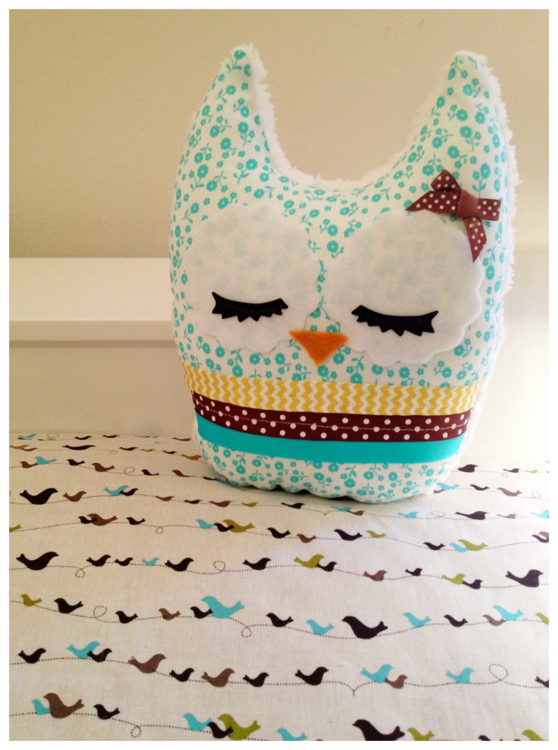 Lap Blanket- Baby Birds