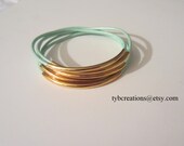 Oasis Leather Bangle Bracelet Set
