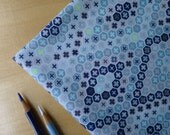 Tula Pink - Salt Water - Tortoise Shell in Aqua 1/2 YARD
