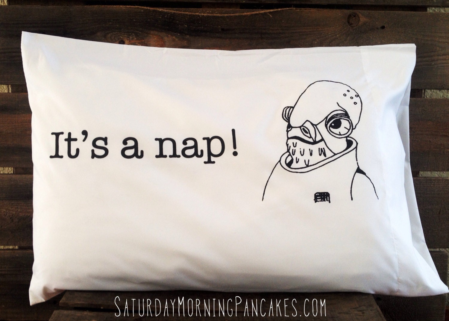 It's a Nap Pillowcase