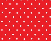1/2 YARD of Bubbles Red from Maritime Modern Collection  by Marin Sutton for Riley Blake Designs -  C3296-Red