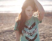 It's Awesome Time Women-Mint