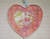 Heart Wall Decor - Pink