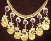 Vintage Brass Tribal Necklace