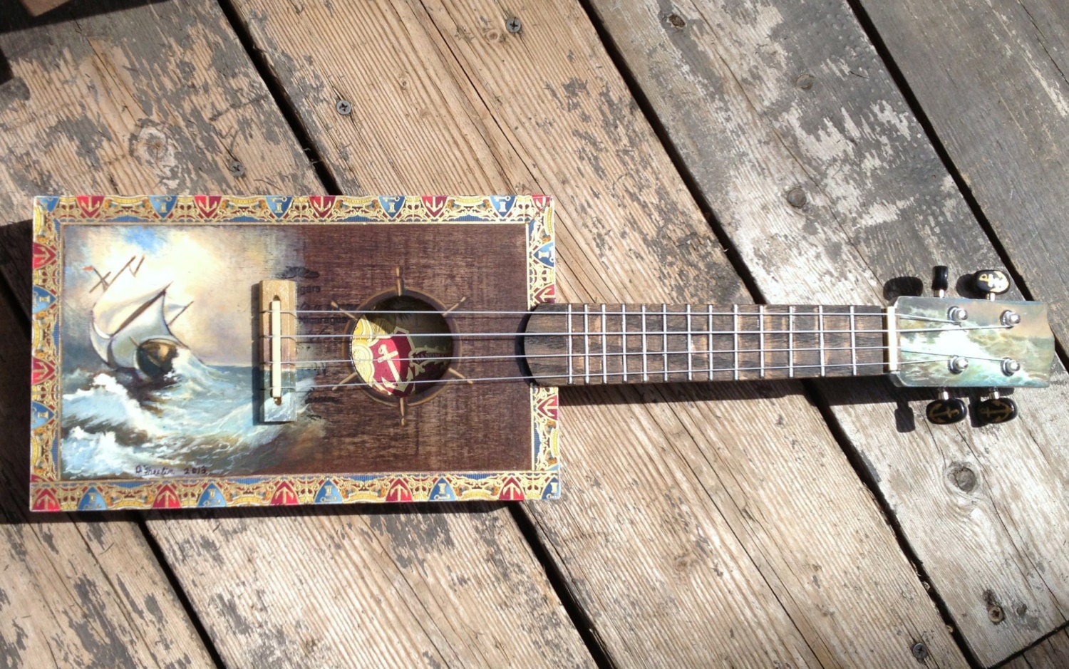 Custom Art Ukulele -- OOAK with your artwork