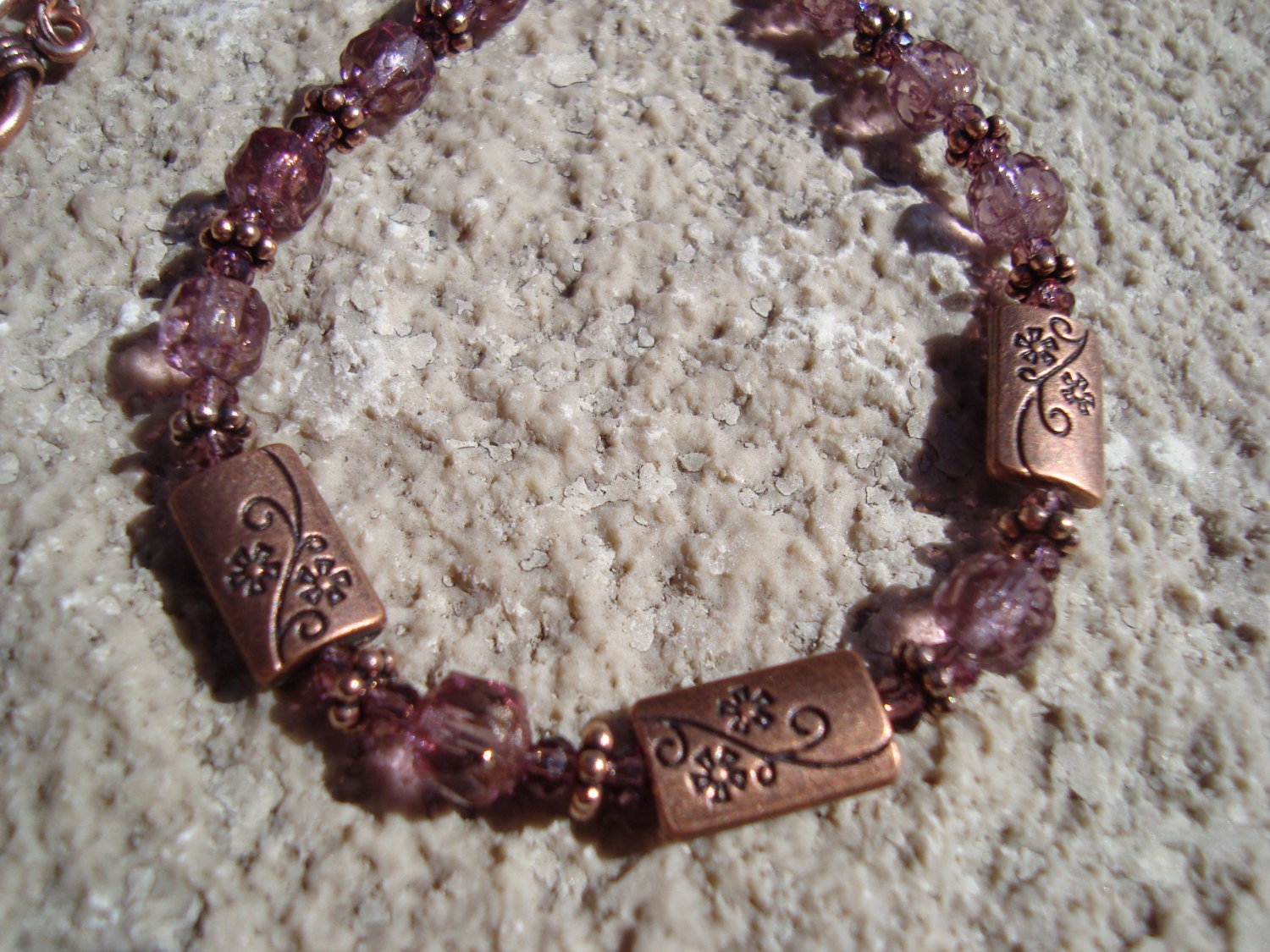 Copper Floral Delights