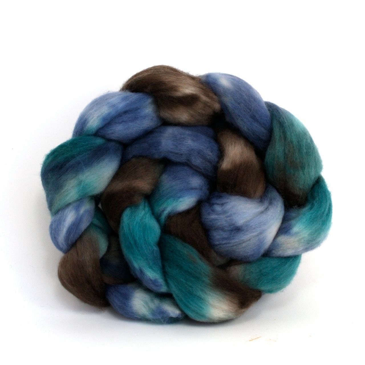 Hand Dyed Merino Wool Roving - Colorway: Catalina