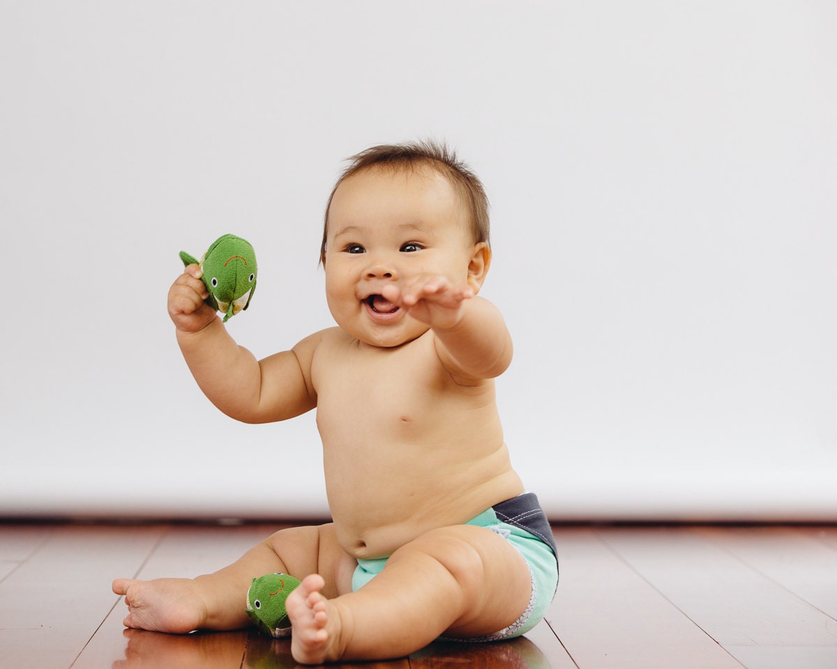 Japanese Asanoha Trim Nappy Pants