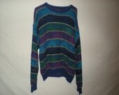 90s colorful knit sweater