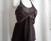 Vintage Mohair - Lace Halter/Top/Tunic, size S-M