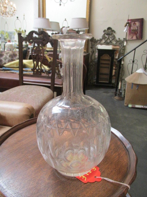 Vintage Glass Wine Decanter