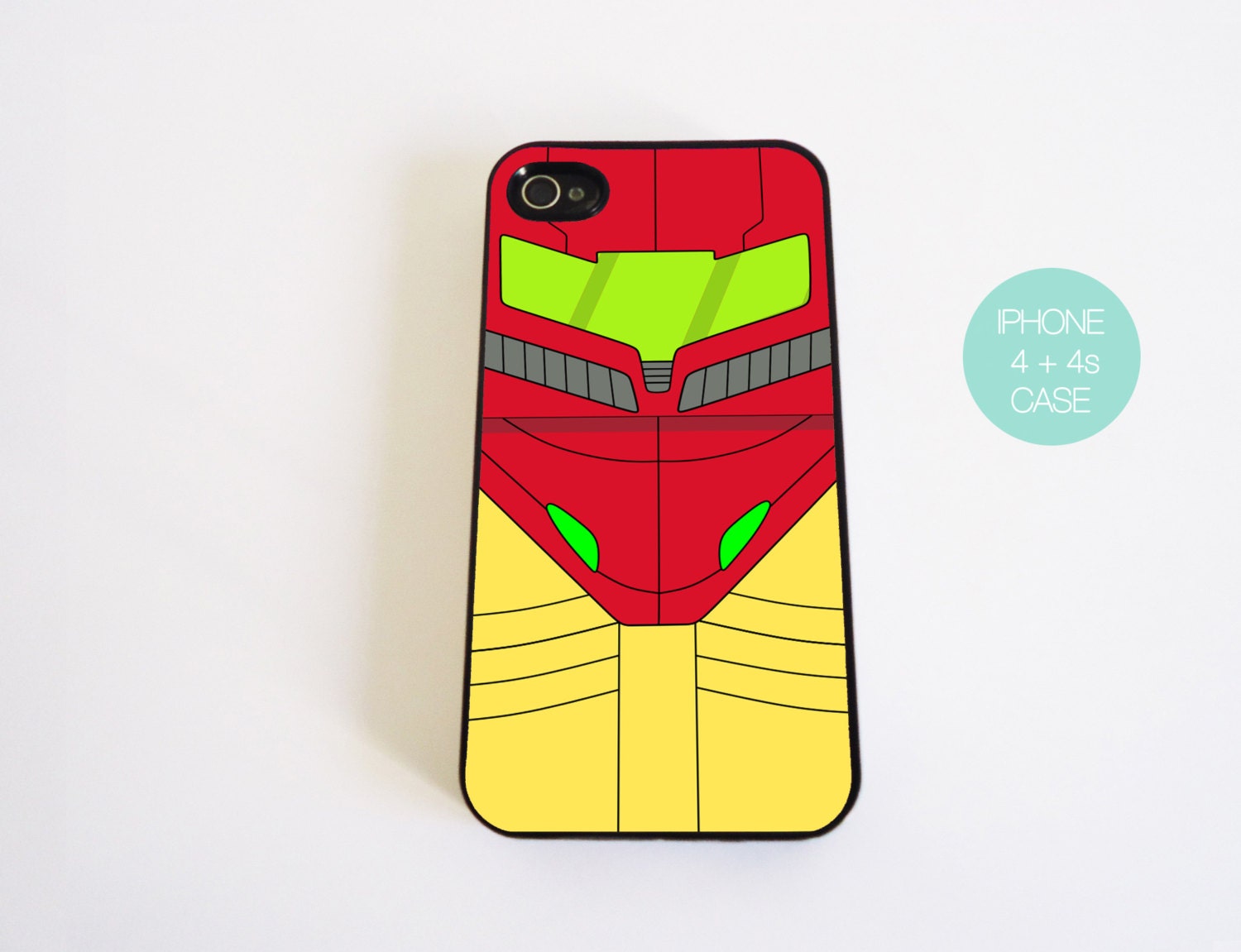Metroid inspired Samus case for iPhone 4 and iPhone 4S