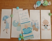 NEW Baby Shower Games- 50 Pull Tabs & 50 Raffle Tickets
