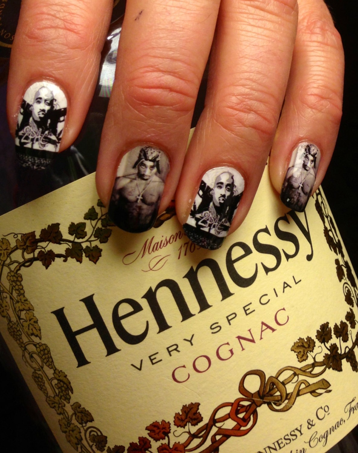 TUPAC SHAKUR California Love Nail Decals