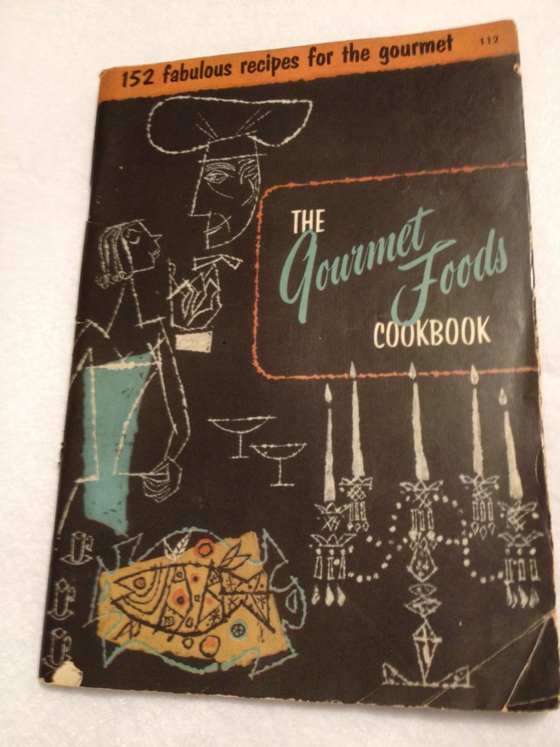 Vintage Cookbook, The Gourmet Foods Cookbook, 1955