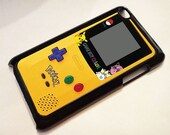 Yellow Gameboy Pokemon ---  iPod 4G case, iPod 4G cover, iPod 4G