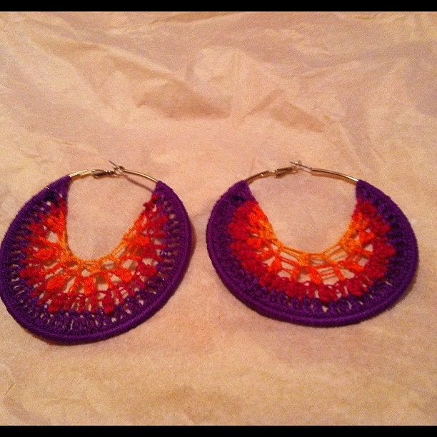 Summer Fun Crochet Earrings
