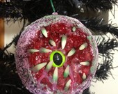Purple-bellied Peeper Pincher Monster Ornament w/ drool