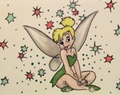 Tinkerbell Canvas painting 