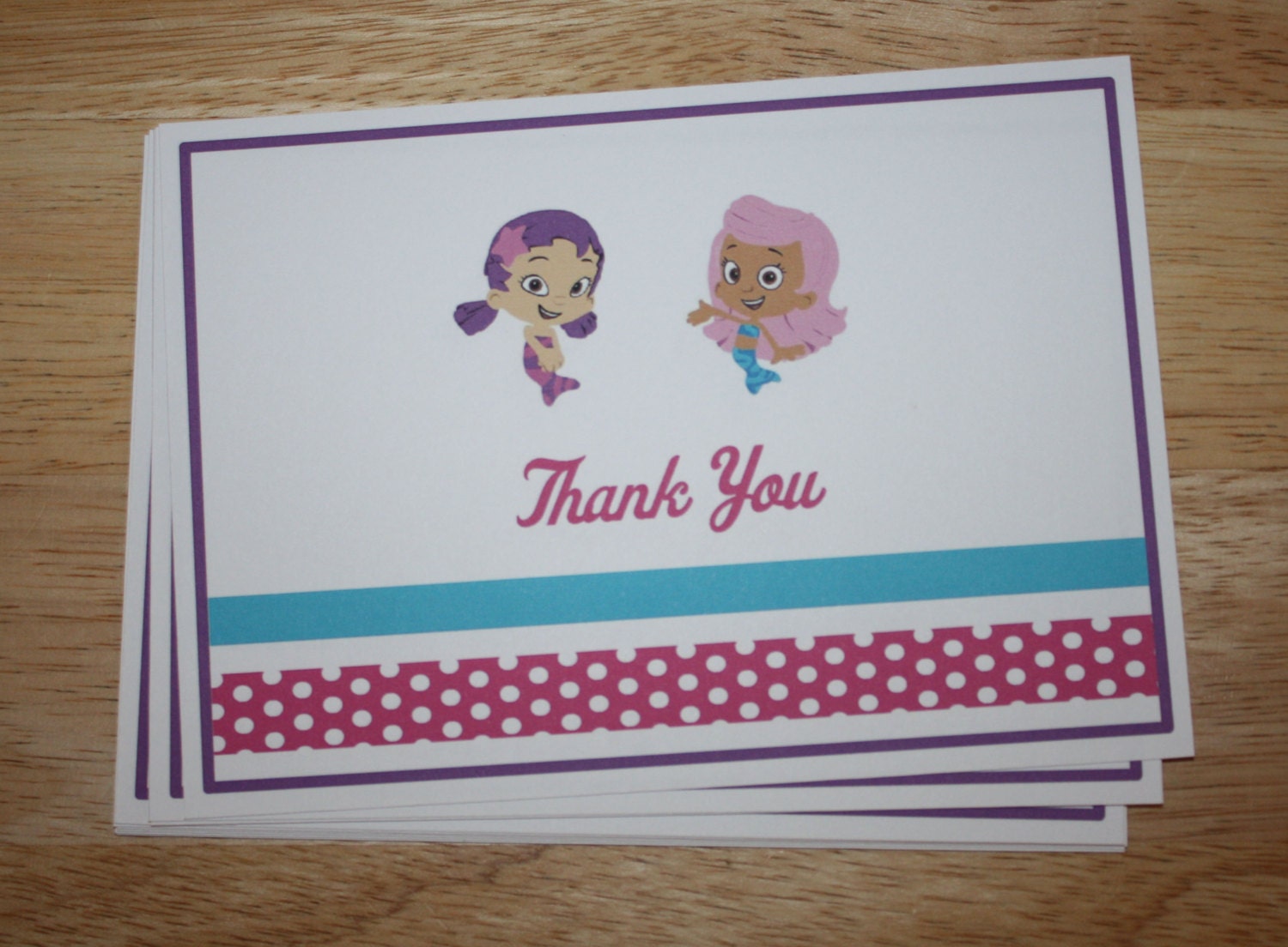 Bubble Guppies Thank You (set of 20 w/envelopes)