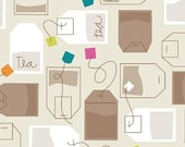 Tea Bag from Cream and Sugar by  Windham Fabrics - Fat Quarter