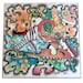 Picture on silk "Music"