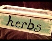 Flower Herb Planter Box