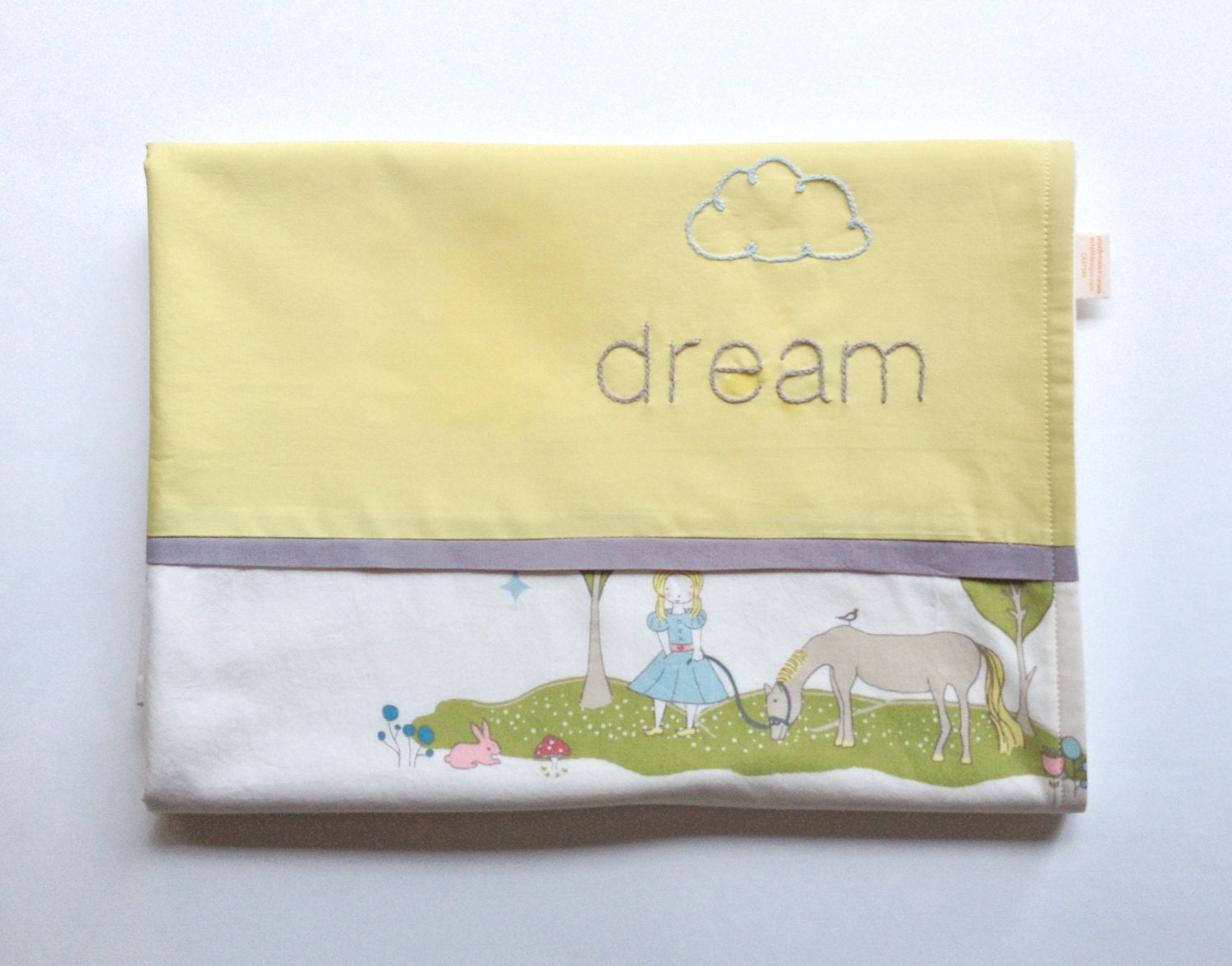 sweet fields organic cotton and bamboo fleece baby blanket