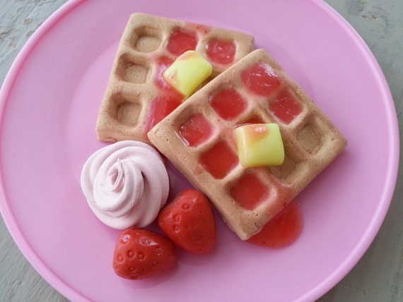 American Girl Food Waffle Breakfast