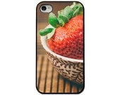 Strawberry Iphone case - Iphone 4 case - Iphone 5 case - strawberry iphone case - sweet Iphone case - whimsical Iphone case - iphone case