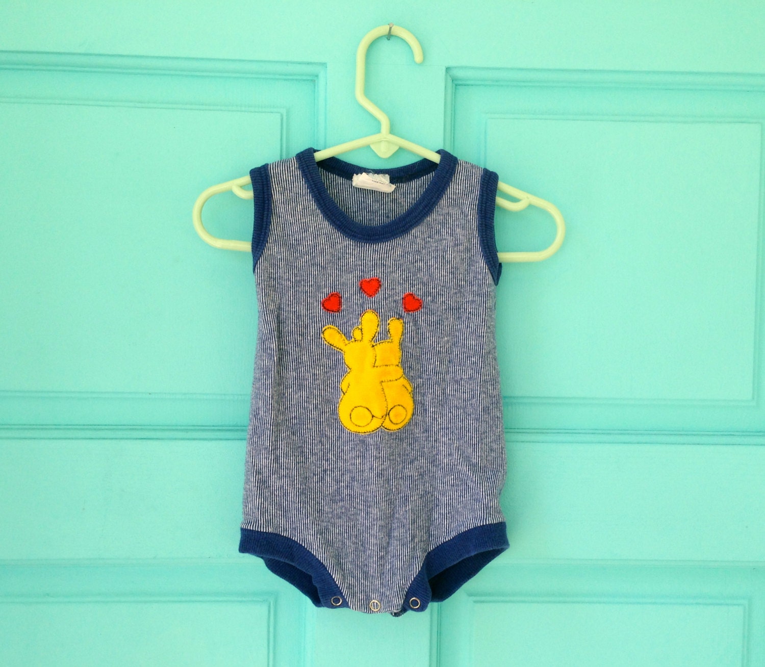 Vintage Bunny Love Onsie 12-18 months