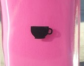 Coffee Cup nail art decal sticker set of 25