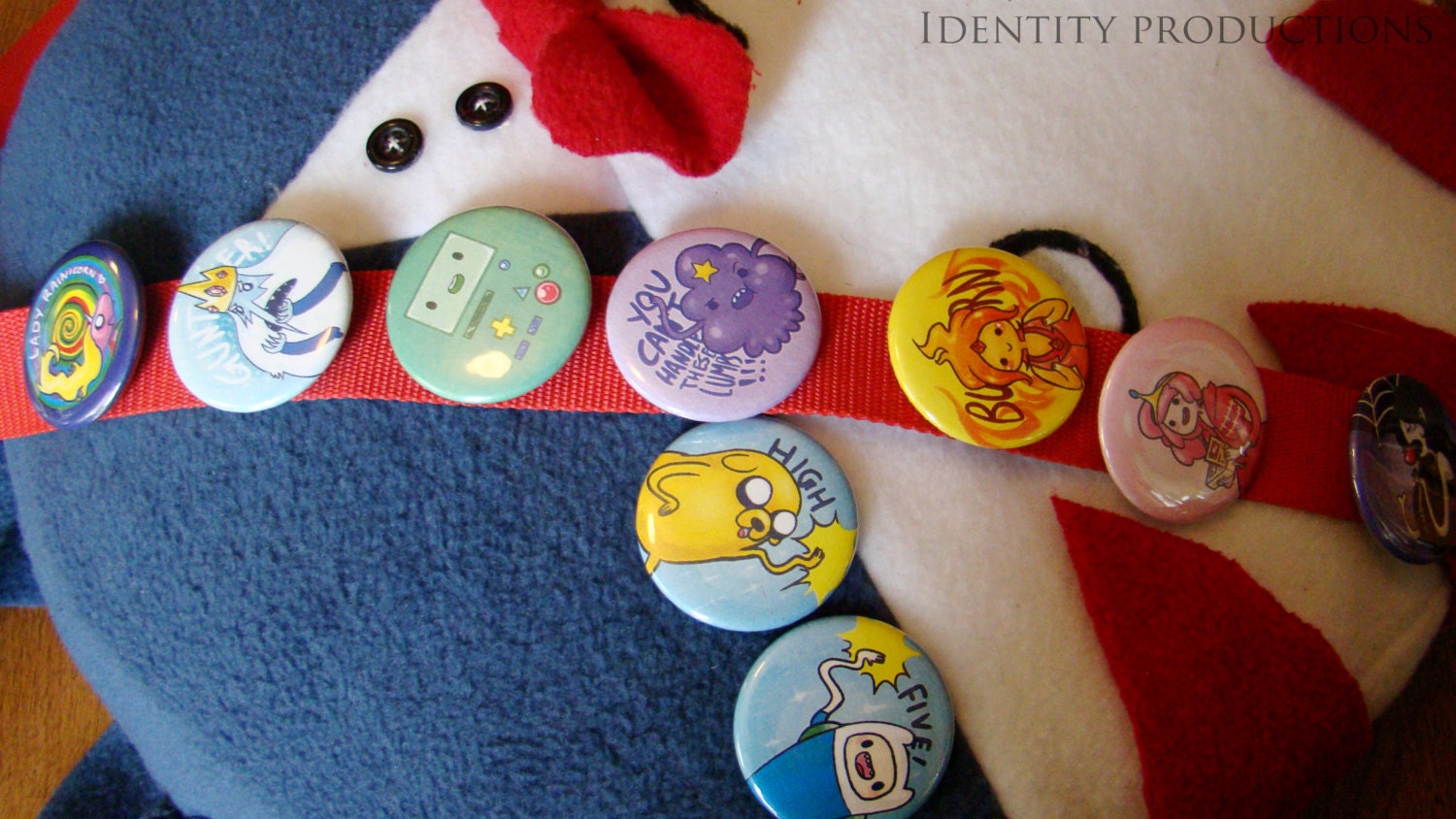 Adventure Time Button Set of 9