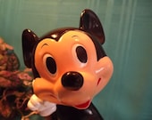 Vintage Mickey Mouse Ceramic Piggy Bank