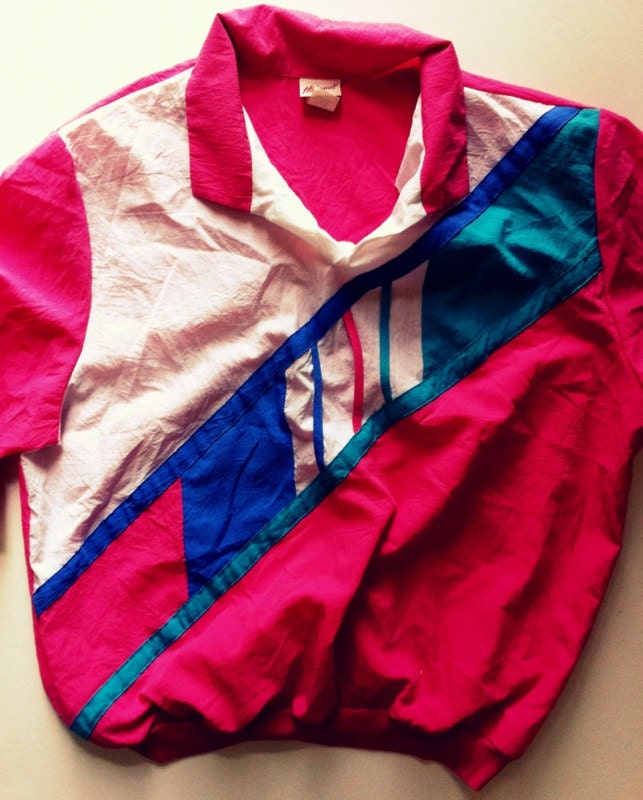 80s Vintage Old School Windbreaker