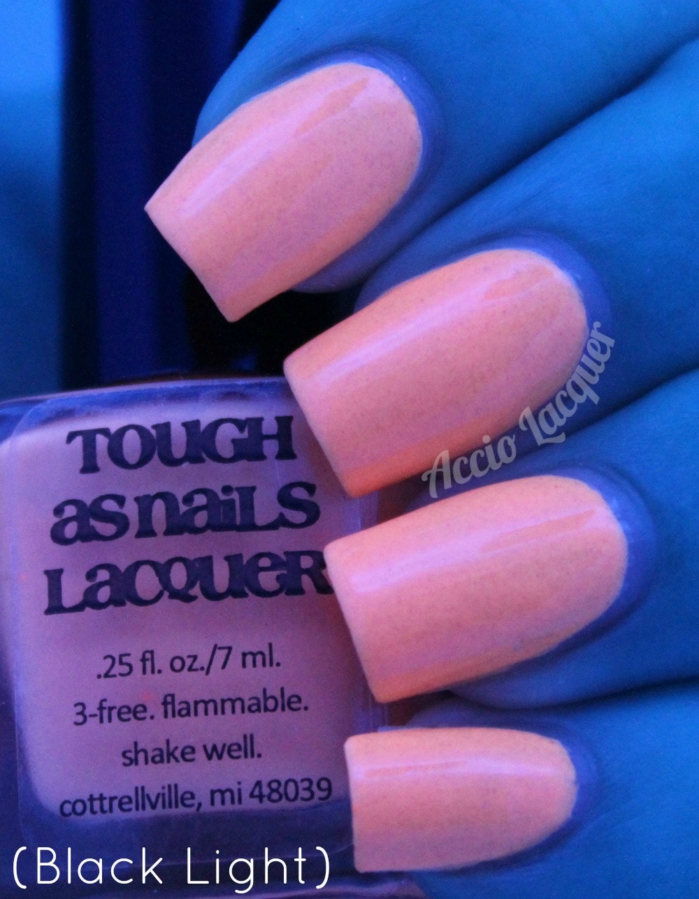 Peachy Keen SHORTY SIZE (.25 fl oz/7 ml) Handmade Nail Lacquer