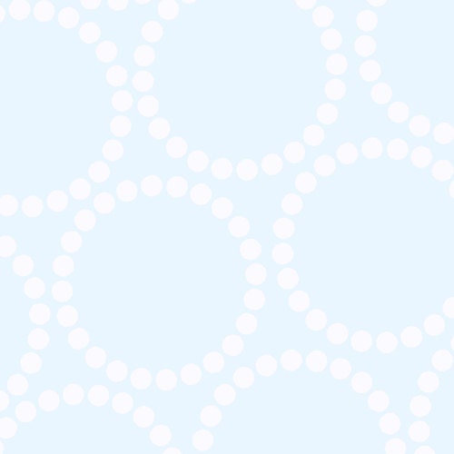 Lizzy House - Pearl Bracelets in Glacier - 1 yard