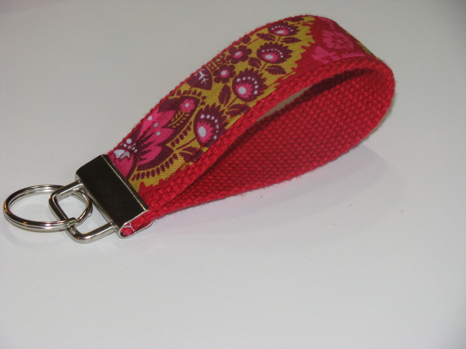 Red Heirloom Key Chain