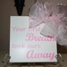Baby Shower Gift 6x6 Monogrammed Tile