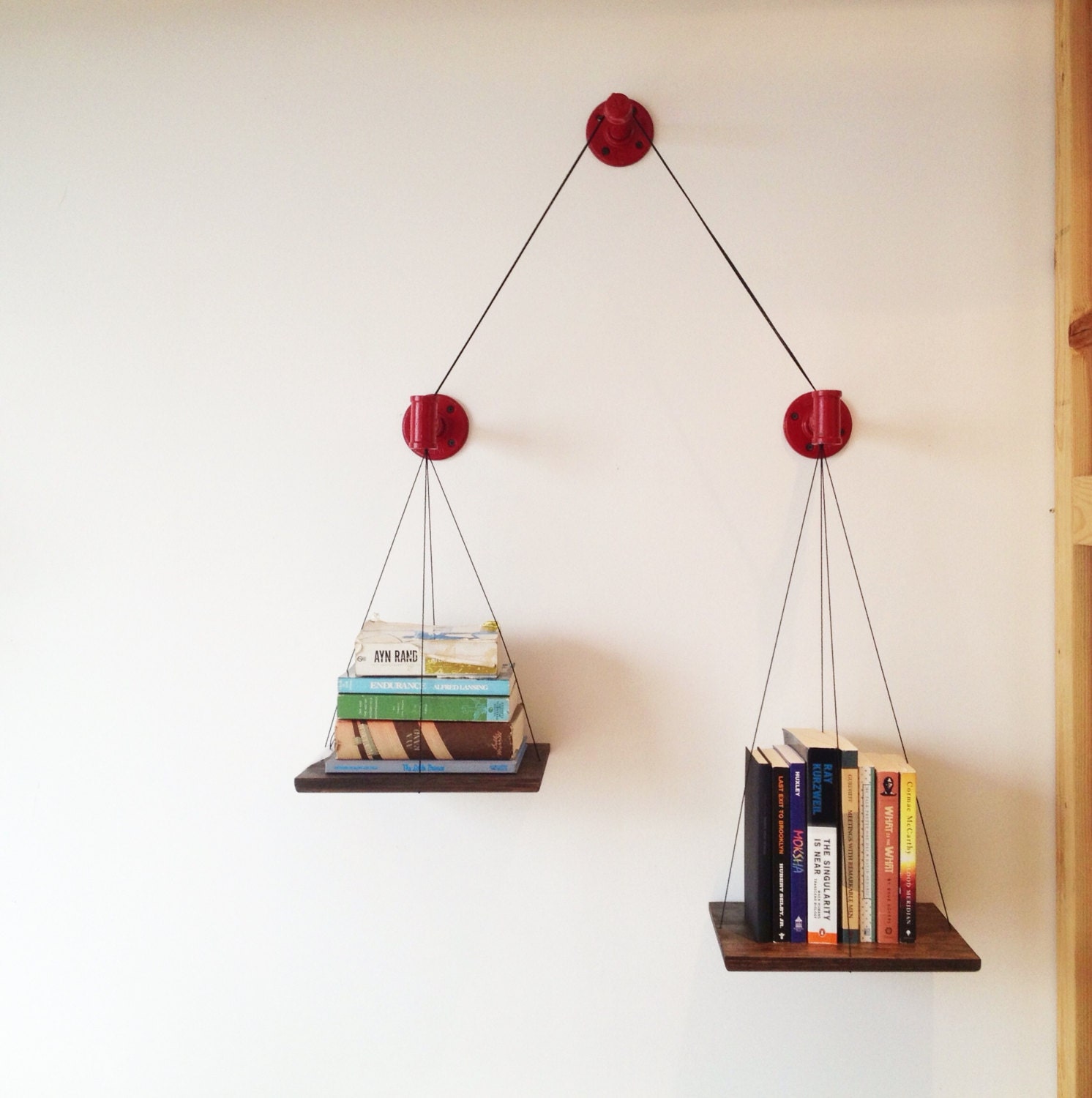 Red Balance Bookshelf (Limited Edition)