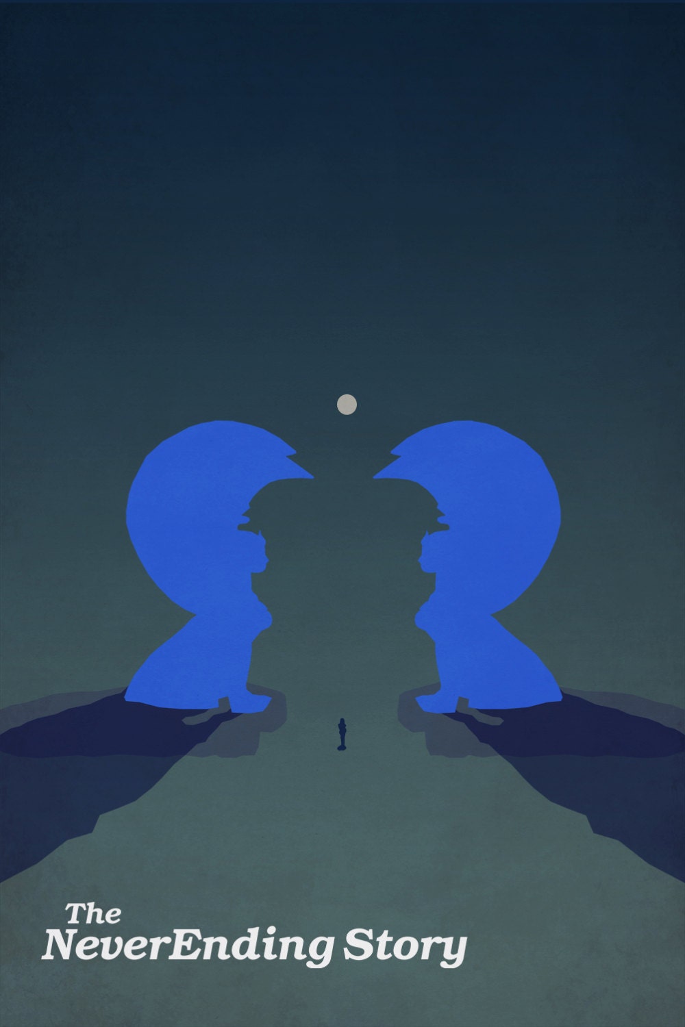 The NeverEnding Story First Gate poster fan art minimalist poster geekery
