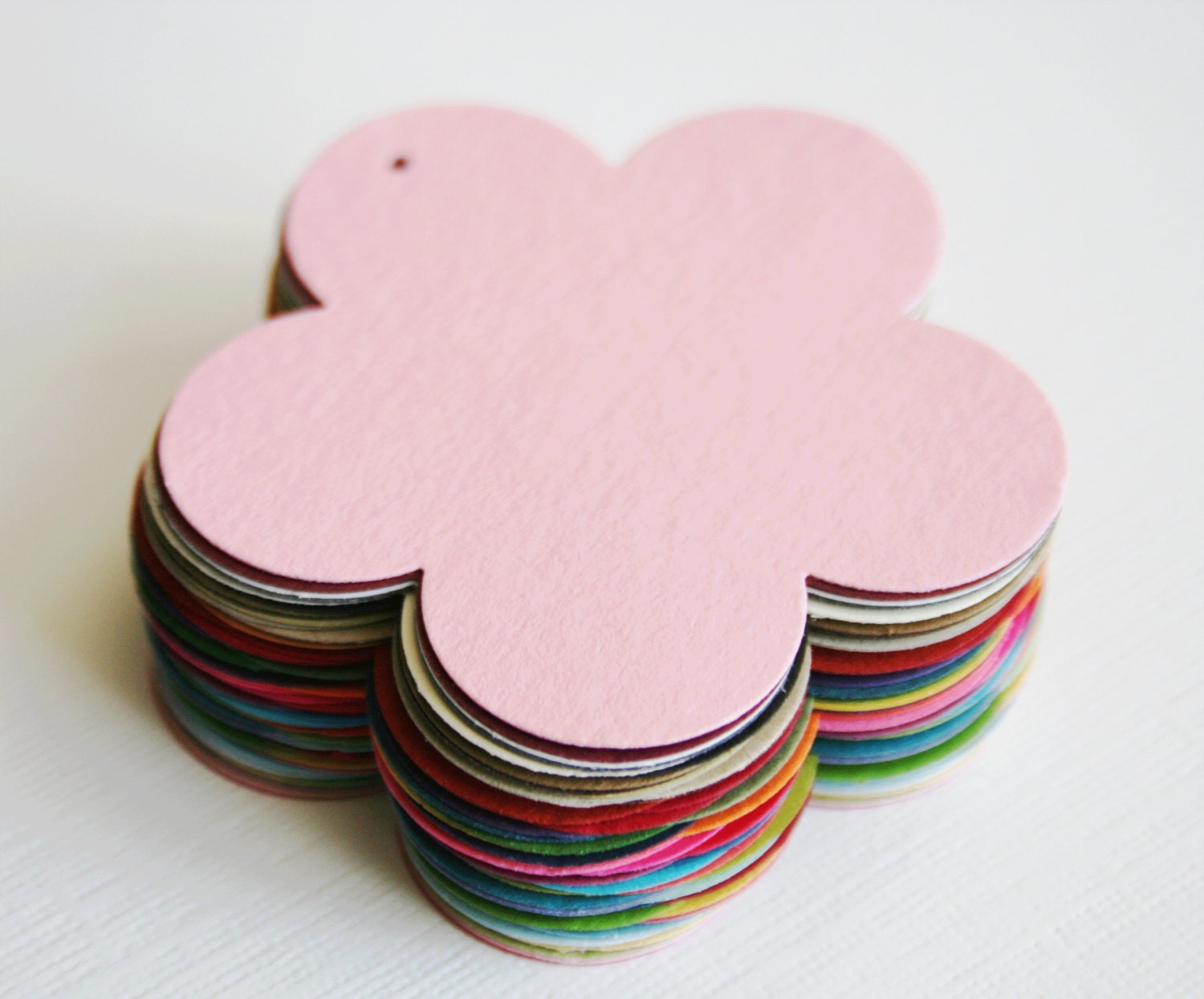 25 flower tags - 50 colors available